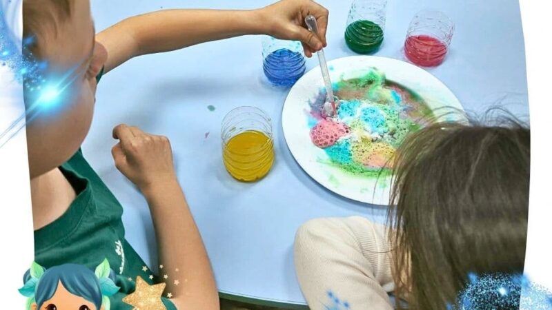 …πειράματα στο ΚΔΑΠ Kids Athletics!!!