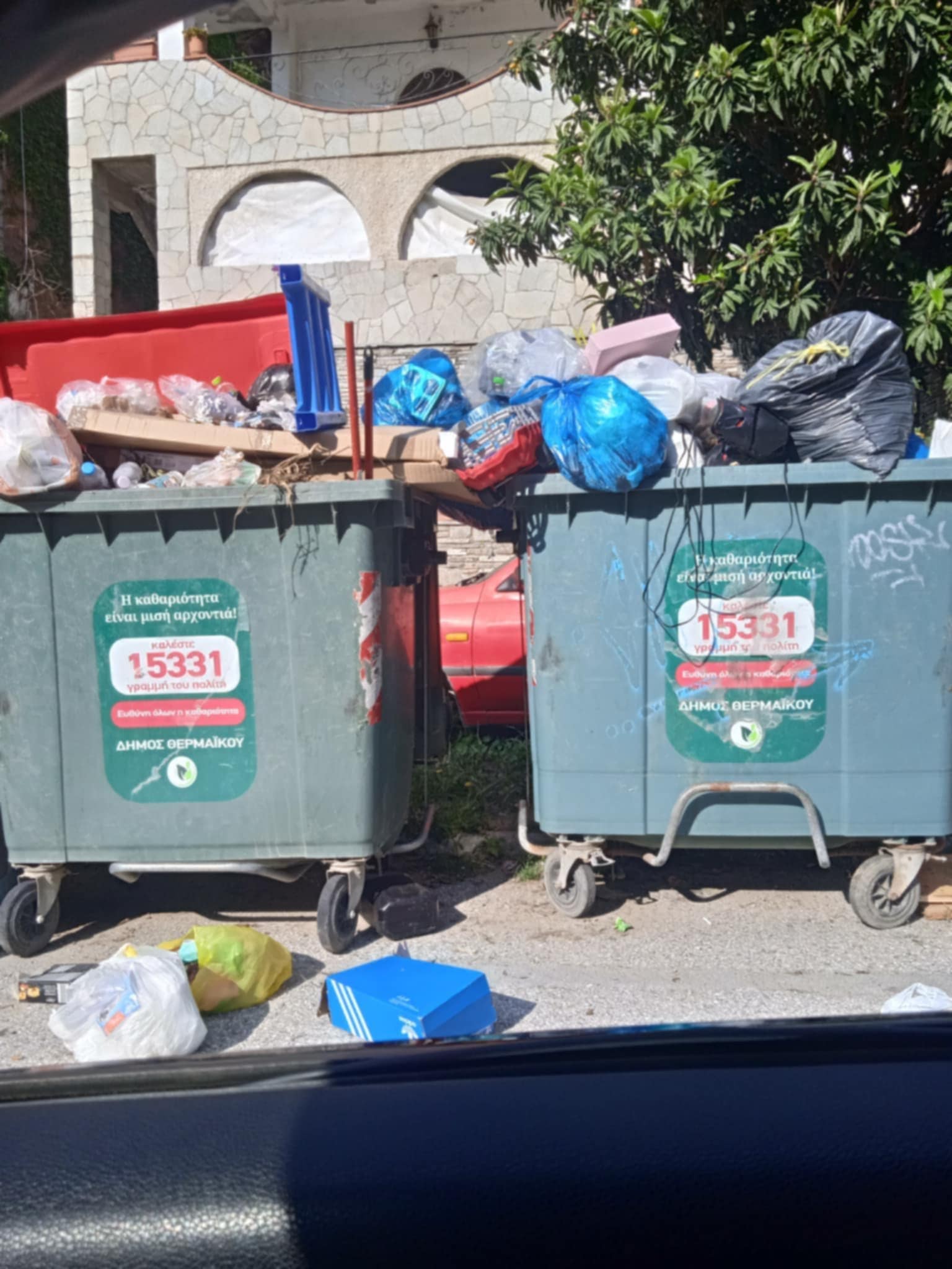 Επανομή σήμερα: Καθαριότητα με υπογραφή Τζέκου (ΦΩΤΟΡΕΠΟΡΤΑΖ)
