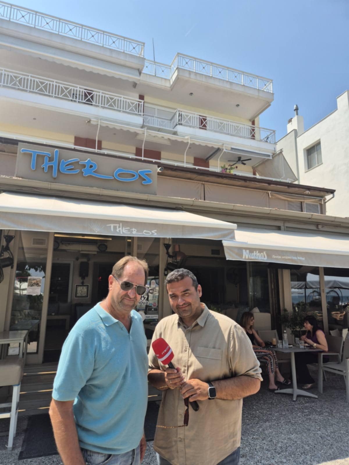 Το MEGA στο “Theros”: Κουβέντα με τον Σάκη Χρυσάφη για την ναυαγοσωστική κάλυψη