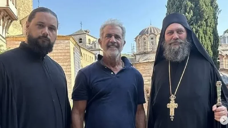Ο Μελ Γκίμπσον στο Αγιο Ορος