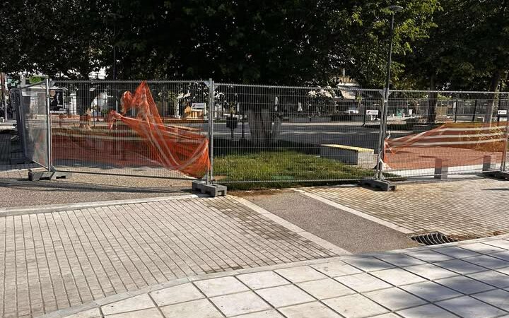 Πόσα ψέματα ακόμα; Η πλατεία της Μηχανιώνας θα παραδίδονταν τέλη Μαϊου! (ΦΩΤΟΡΕΠΟΡΤΑΖ)