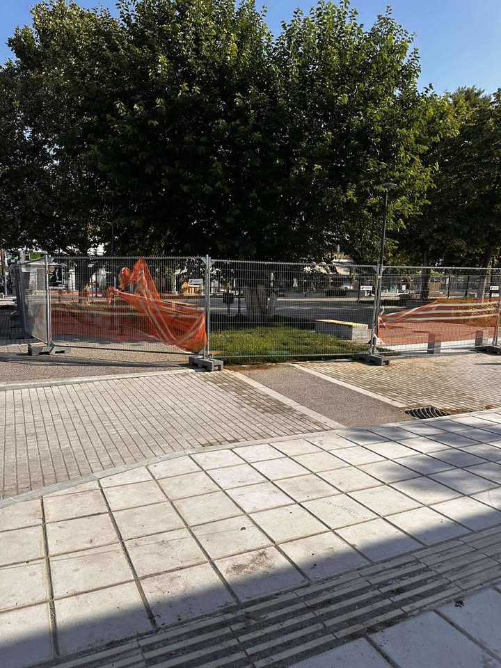 Πόσα ψέματα ακόμα; Η πλατεία της Μηχανιώνας θα παραδίδονταν τέλη Μαϊου! (ΦΩΤΟΡΕΠΟΡΤΑΖ)