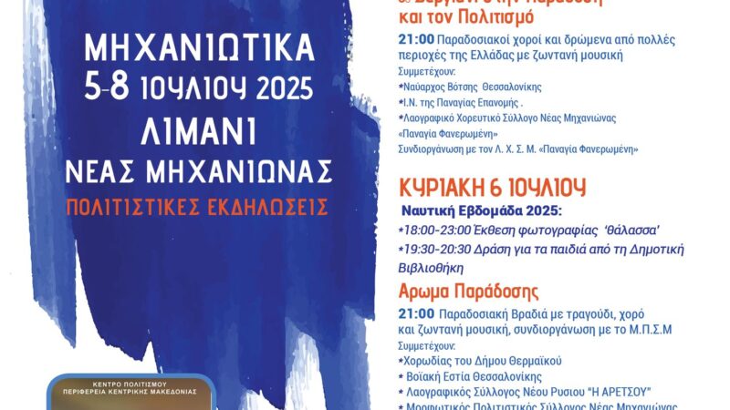 Αρχίζουν τα “Μηχανιώτικα”!