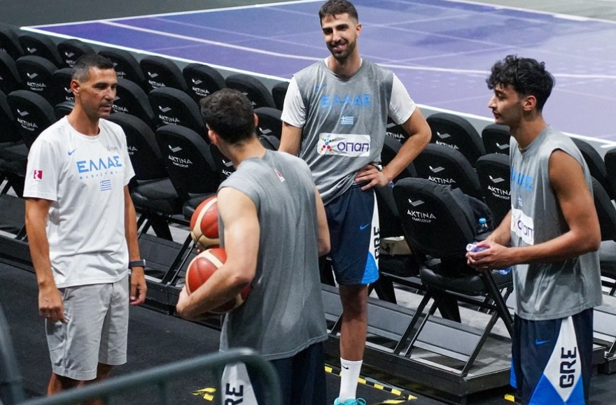 Η Εθνική Ελλάδας άρχισε στο ΟΑΚΑ την προετοιμασία της ενόψει του Eurobasket 2025 (ΒΙΝΤΕΟ)