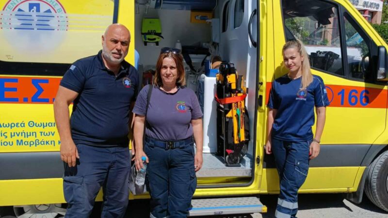 Μόνιμη βάση ασθενοφόρου στην Επανομή τους θερινούς μήνες