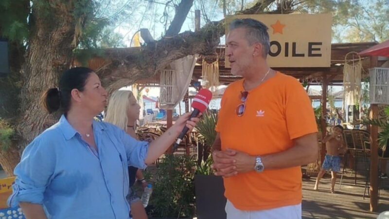 Ο Δημήτρης Ρούσσος στο MEGA για τον καύσωνα: ” Από πολύ πρωί δίπλα στη δροσιά και στη θάλασσα” (ΒΙΝΤΕΟ)