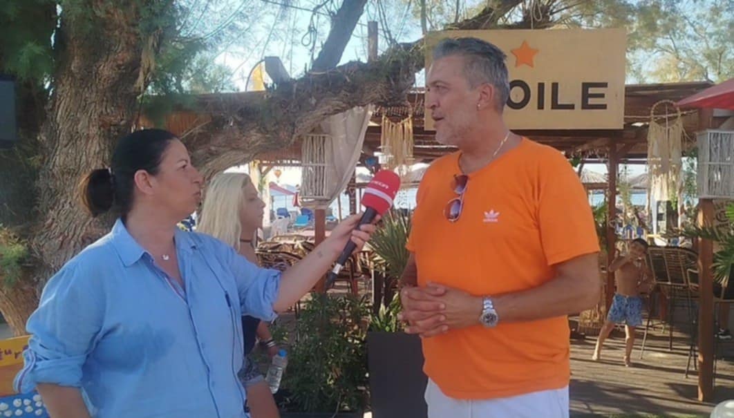 Ο Δημήτρης Ρούσσος στο MEGA για τον καύσωνα: ” Από πολύ πρωί δίπλα στη δροσιά και στη θάλασσα” (ΒΙΝΤΕΟ)