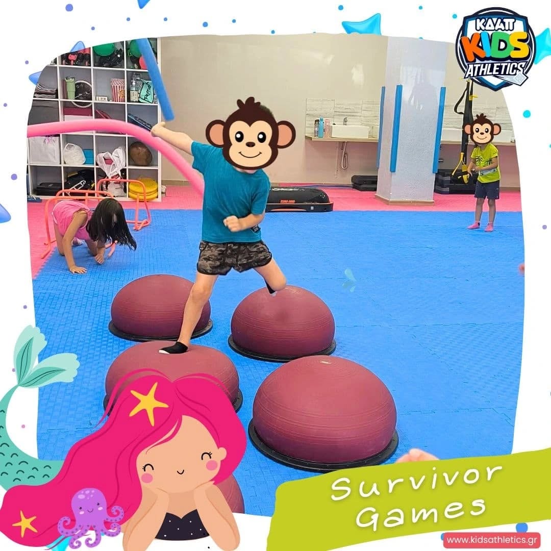 Survivor Games στο ΚΔΑΠ Kids Athletics!!!