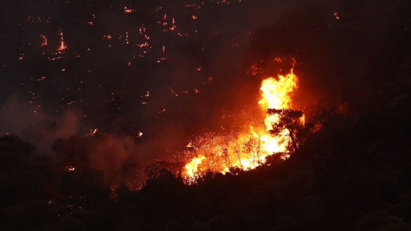 Ολονύχτια μάχη με τις φλόγες σε ανατολική Αττική και Ηλεία: Κάηκαν σπίτια, ένας νεκρός (ΒΙΝΤΕΟ)