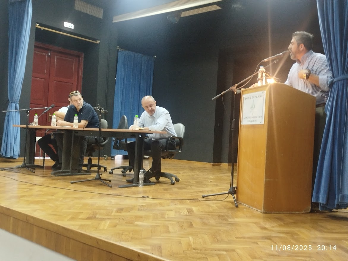 Ενταση με Παπά στην Επανομή-Φωνές αγροτών (ΒΙΝΤΕΟ)