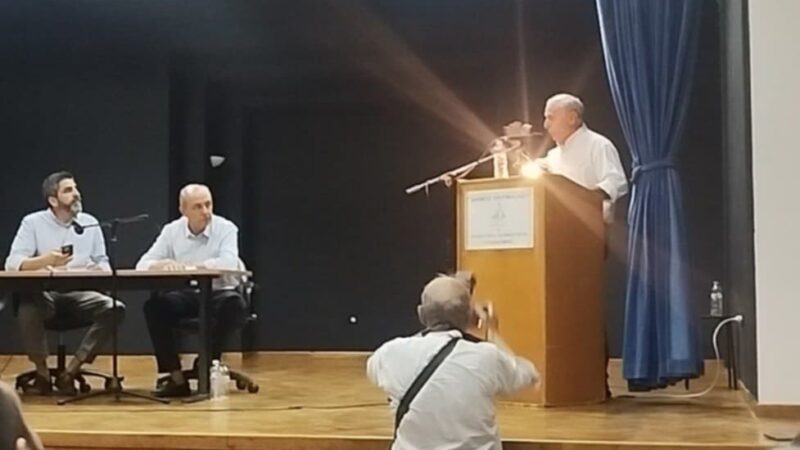 Ψύχραιμη τοποθέτηση Φεστερίδη: ” Το ελάτε να πάμε στον υπουργό δεν προσφέρει τίποτα” (ΒΙΝΤΕΟ)