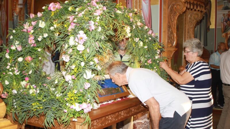 Το προσκύνημα του Αγγελου Αναστασιάδη στην Παναγία (ΦΩΤΟΡΕΠΟΡΤΑΖ)