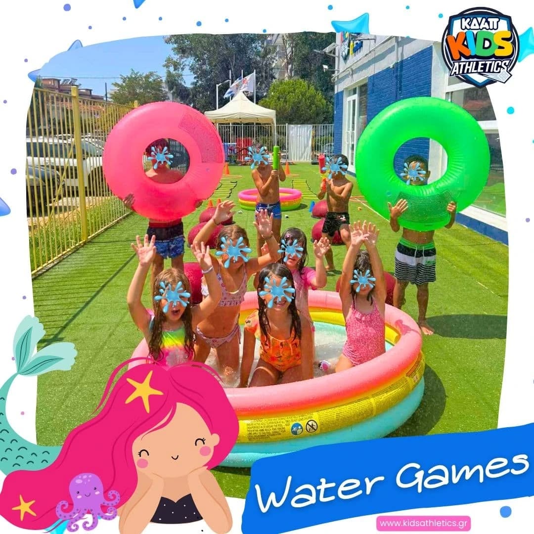 Water Games στο ΚΔΑΠ Kids Athletics-Σε εξέλιξη οι αιτήσεις εγγραφών