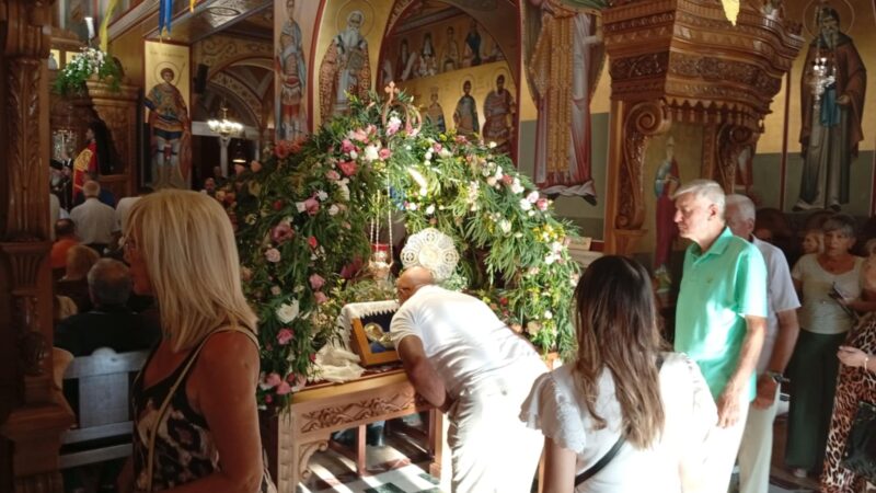 Προσκύνημα στην Παναγία Μηχανιώτισσα