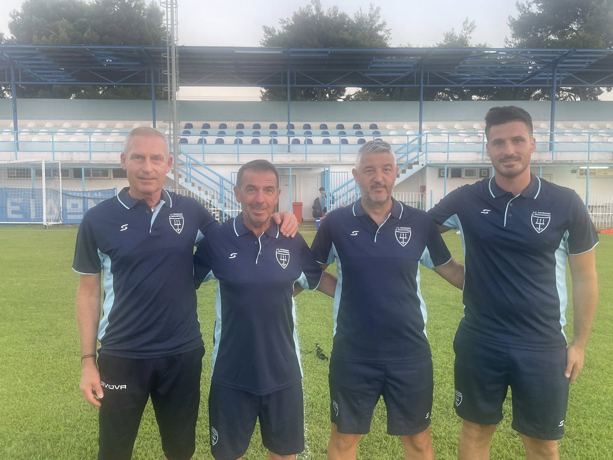 Το τεχνικό επιτελείο του Ποσειδώνα Μηχανιώνας