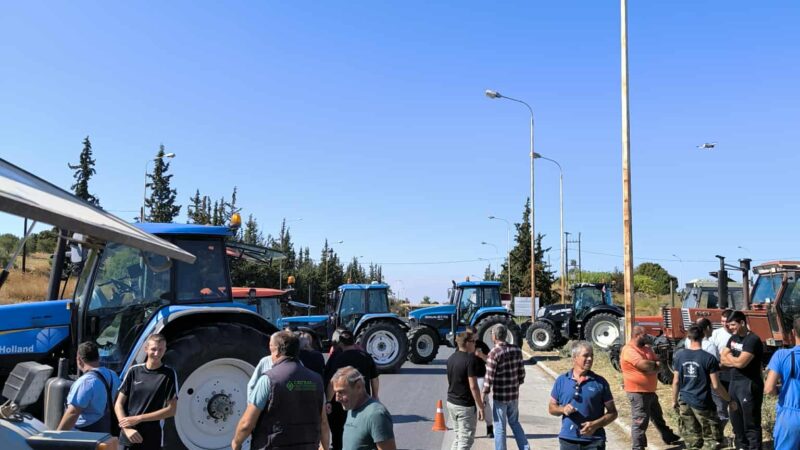 Στα “κάγκελα” οι αγρότες της Επανομής