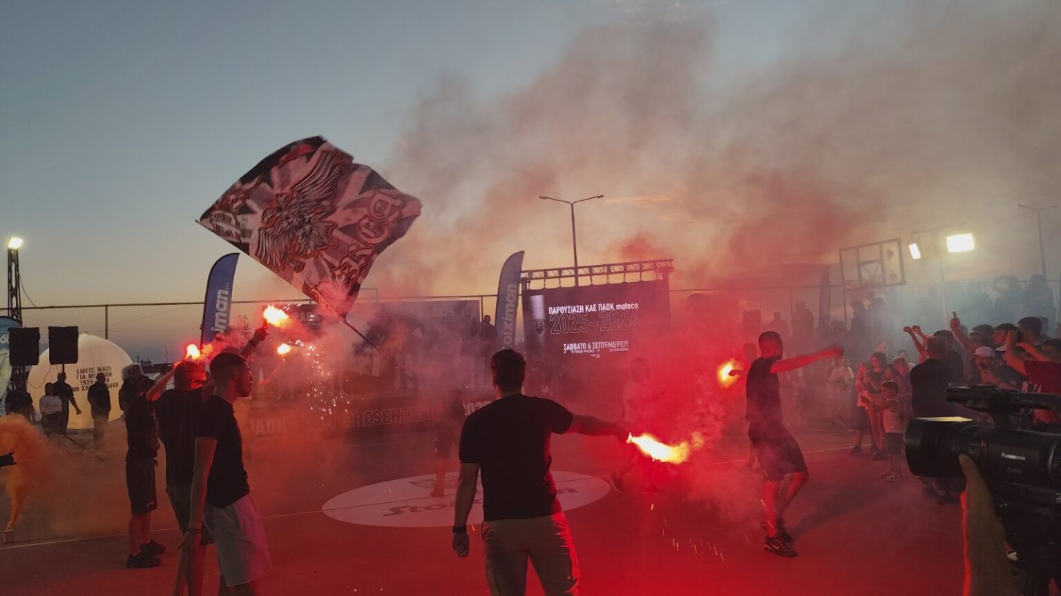 Χαμός με ΠΑΟΚ στη Μηχανιώνα!! (ΦΩΤΟΡΕΠΟΡΤΑΖ+2 ΒΙΝΤΕΟ)