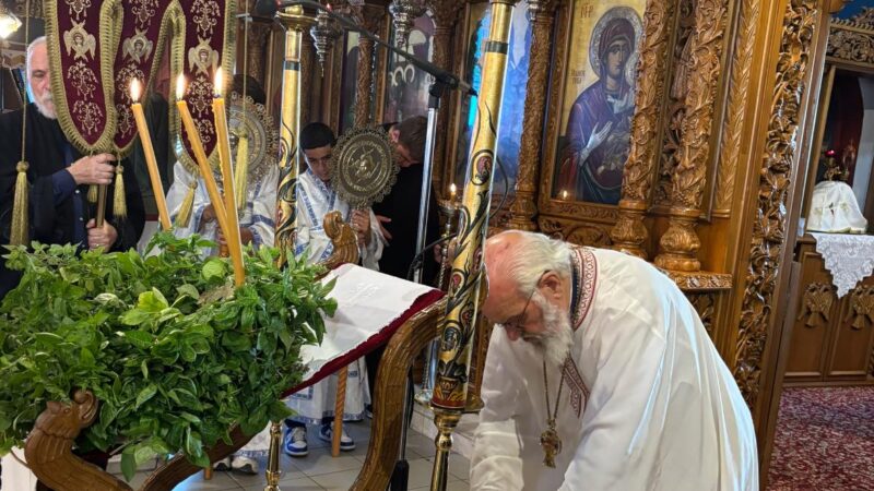Η Υψωσις του Τιμίου Σταυρού στη Περαία: «Σώσον, Κύριε, τὸν λαόν Σου καὶ εὐλόγησον τὴν κληρονομίαν Σου…» (ΦΩΤΟΡΕΠΟΡΤΑΖ)