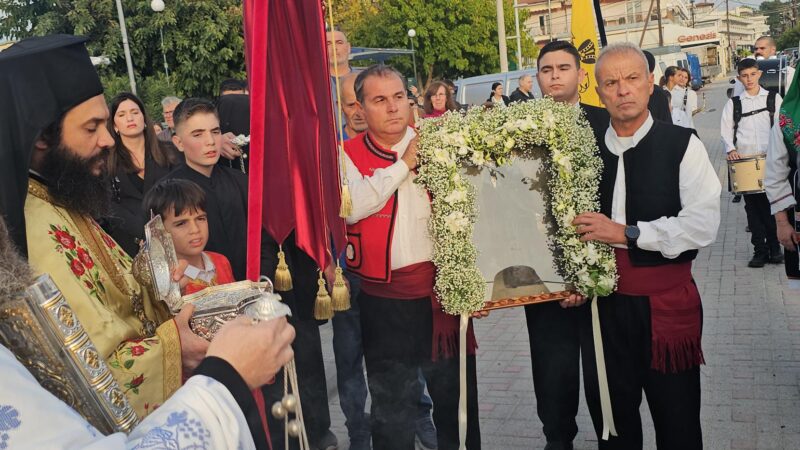 Η Νέα Καλλικράτεια τίμησε την Πολιούχο της, Οσία Παρασκευή την Επιβατινή.