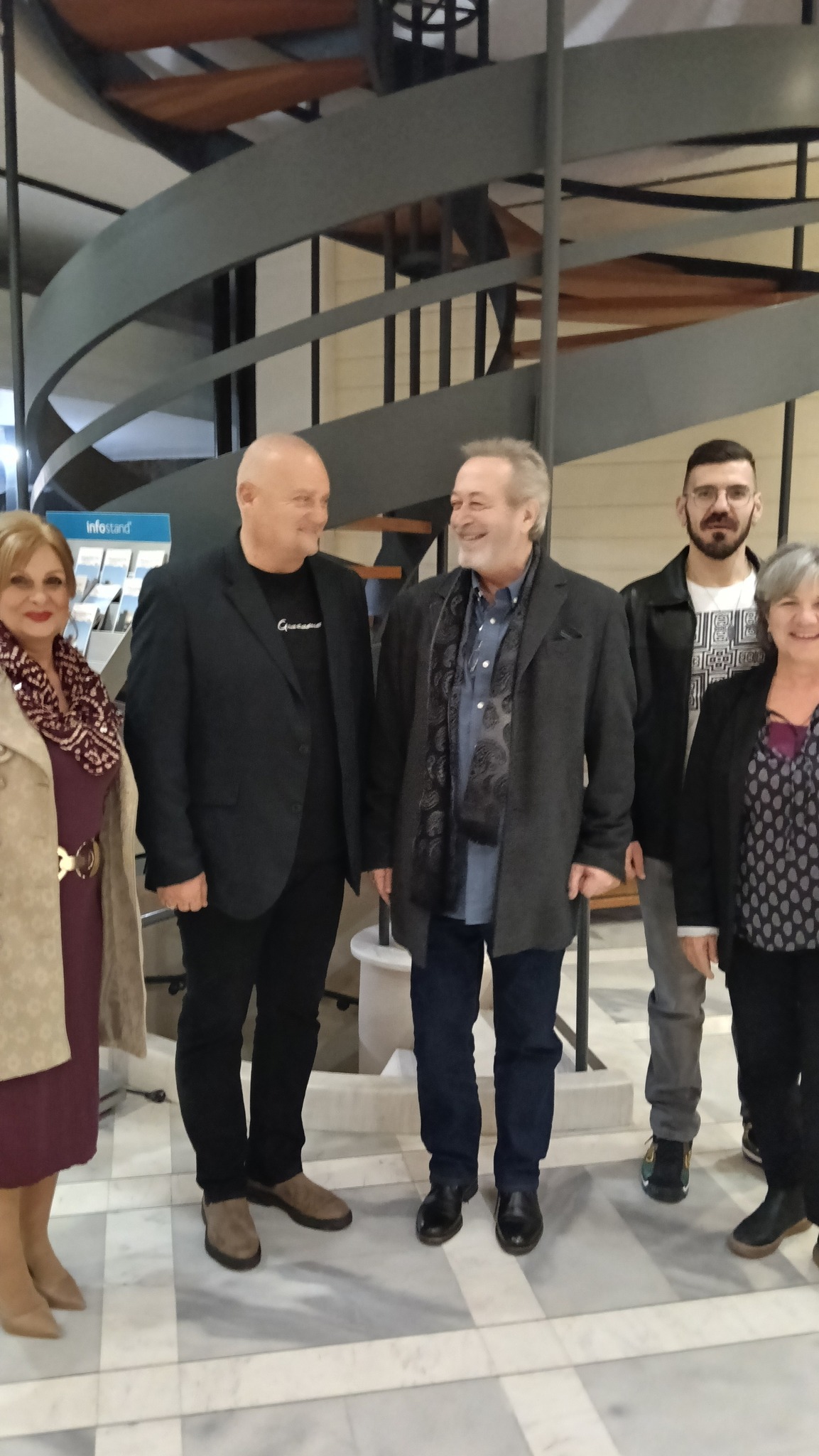 Εφτασε στη Περαία ο Γρηγόρης Βαλτινός