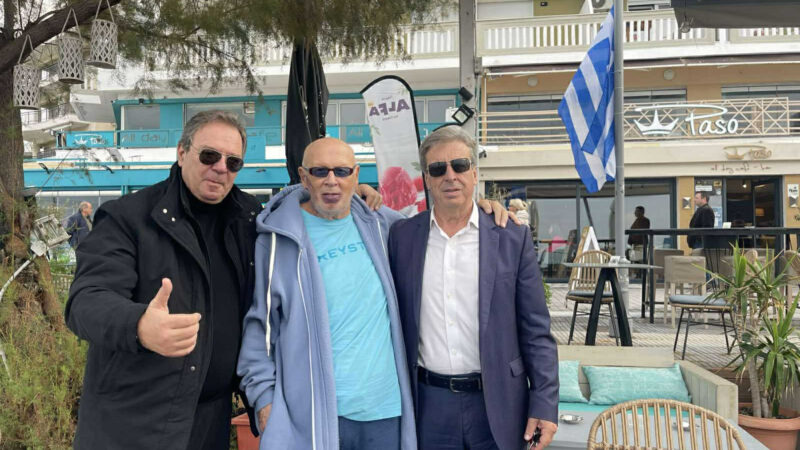 Ο Λάκης Παπαδόπουλος ήρθε στη Περαία και πήγε PASO! (ΒΙΝΤΕΟ)
