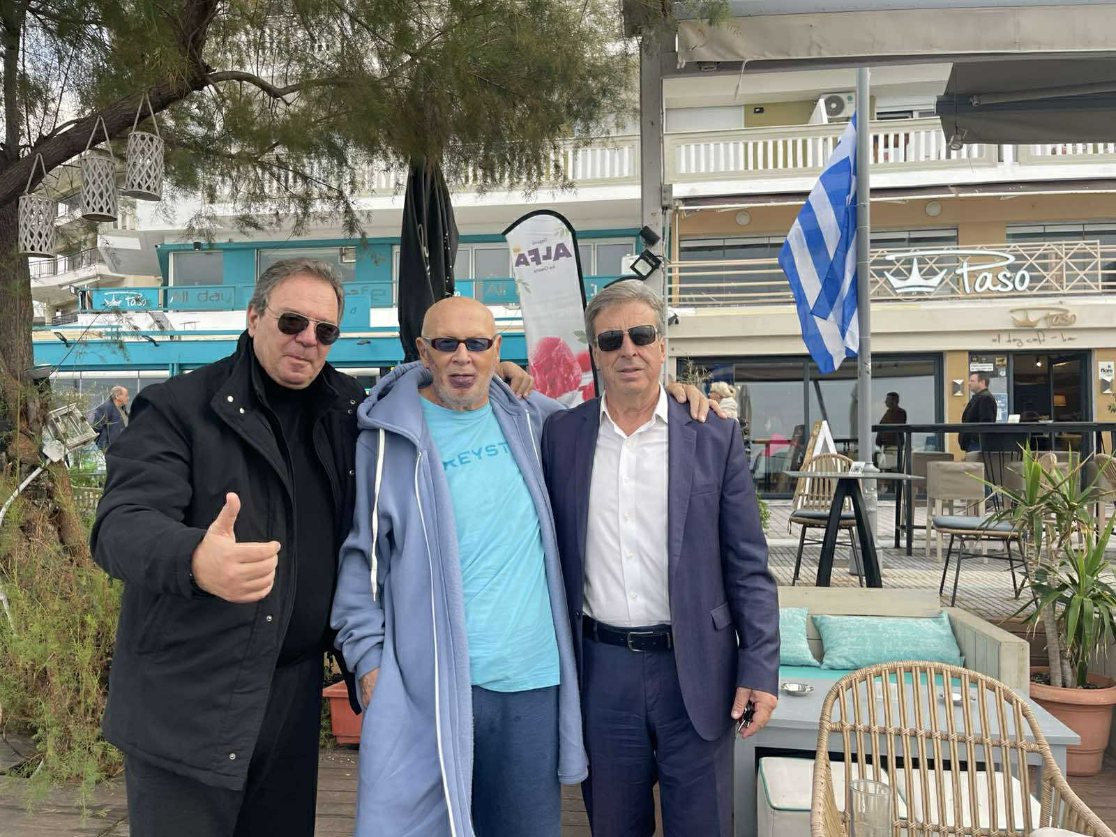 Ο Λάκης Παπαδόπουλος ήρθε στη Περαία και πήγε PASO! (ΒΙΝΤΕΟ)