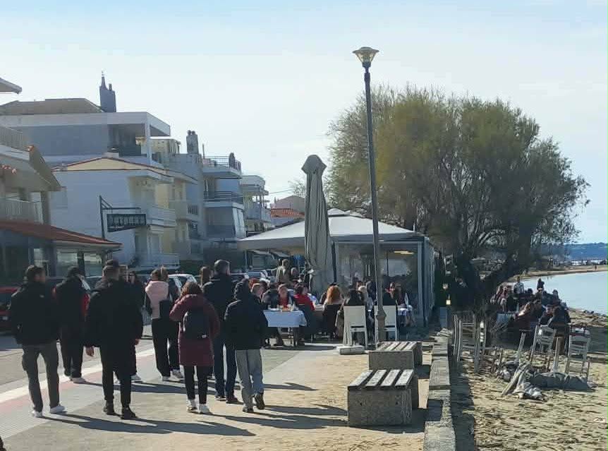 Καθαρά Δευτέρα: Κόσμος παντού στη Περαία