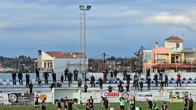 Viral στη Δράμα η κερκίδα των Δοξαίων στη Μηχανιώνα (ΒΙΝΤΕΟ)