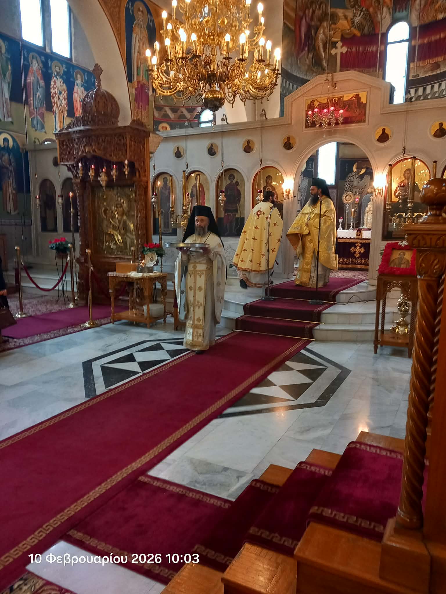 Επανομή: Του Αγίου Χαραλάμπους, μεγάλη η Χάρη Του! (ΦΩΤΟΡΕΠΟΡΤΑΖ)