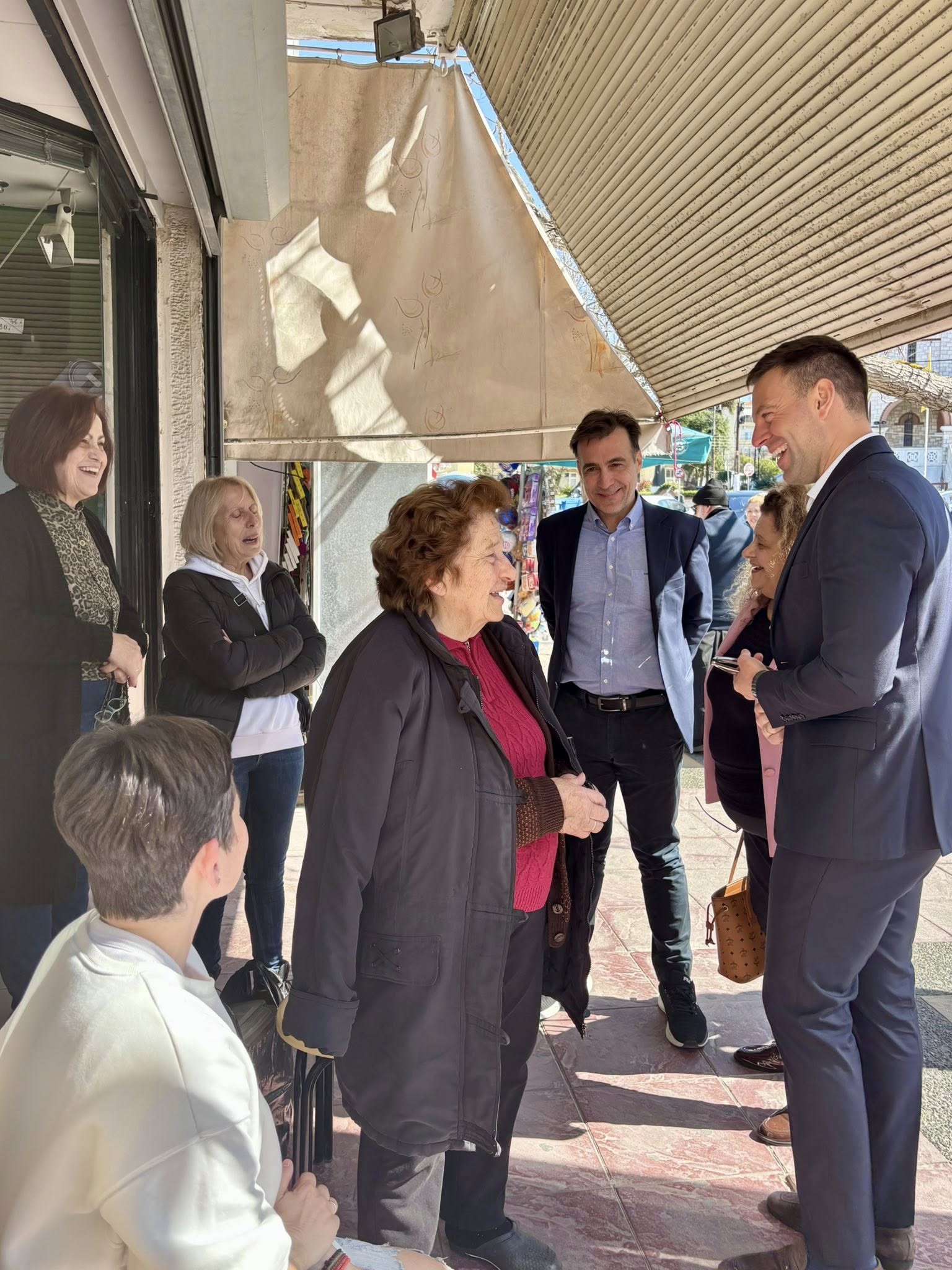 Περπάτησε και στη Μηχανιώνα ο Κασσελάκης (ΦΩΤΟΡΕΠΟΡΤΑΖ)
