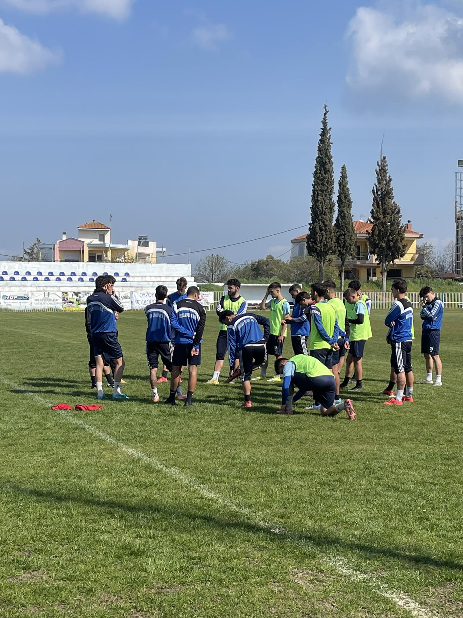 Ξεκίνημα με Ξάνθη από τη Μηχανιώνα-Στην Ηλιούπολη το Μεσημέρι, πρωινό στα “Καμινίκια” για τον Αχιλλέα Περαίας