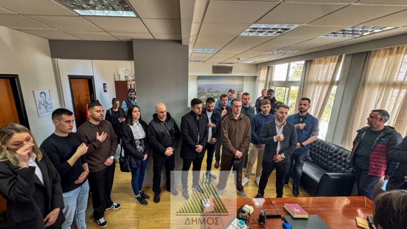 Ορκίστηκαν οι δημοτικοί αστυνομικοί του Δήμου Θερμαϊκού