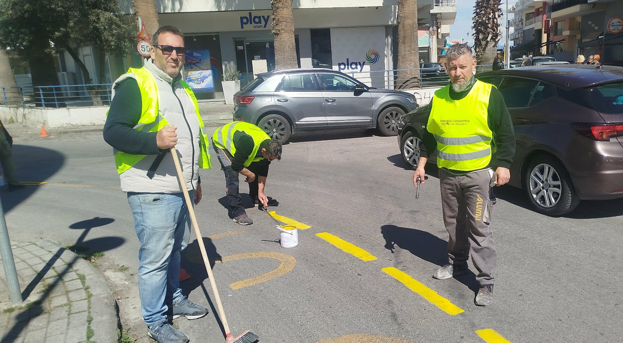 Εργασίες ουσίας και ασφάλειας από την Εθελοντική Δράση Θερμαϊκού (ΦΩΤΟΡΕΠΟΡΤΑΖ)