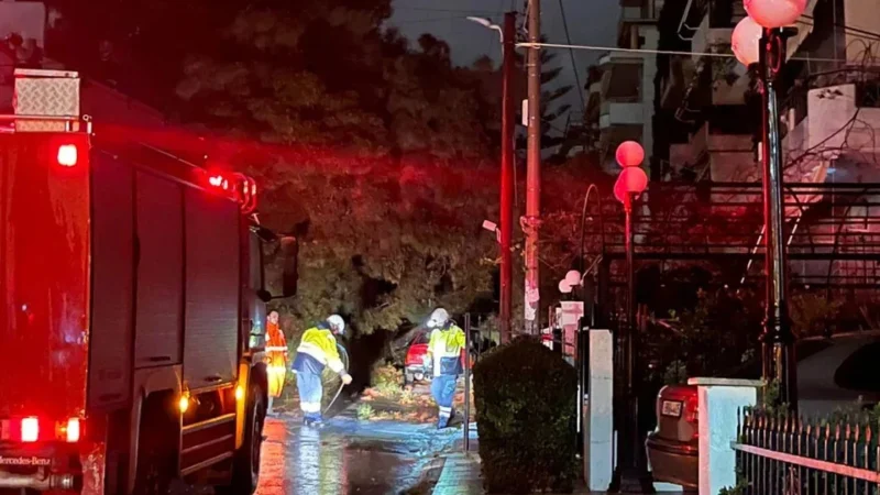 Νεκρός ένας άνδρας από την κακοκαιρία-Δύσκολη νύχτα πέρασε η νότια Ελλάδα