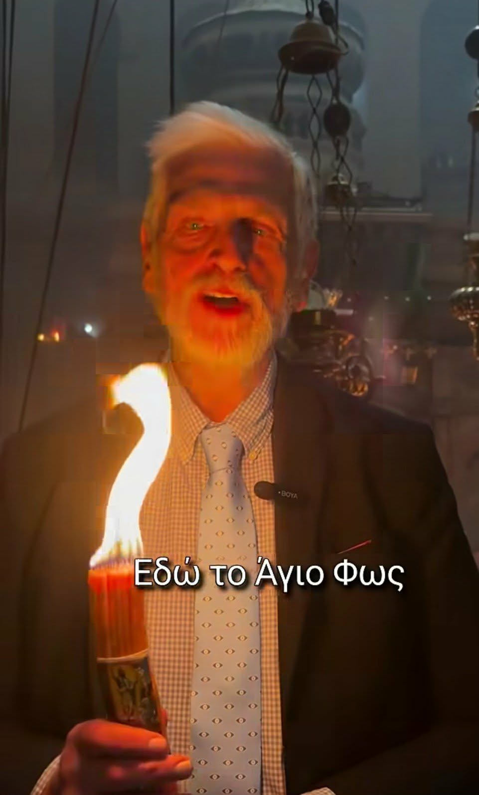 Ερχεται το Αγιο Φως… (ΒΙΝΤΕΟ)