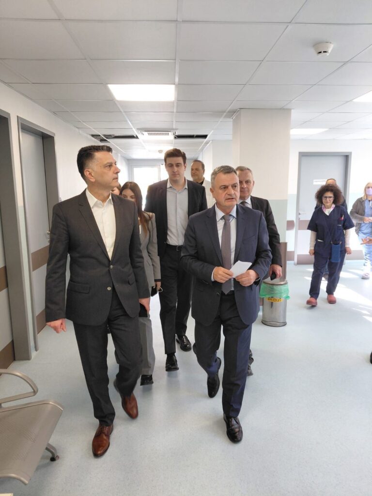 Το Κέντρο Υγείας Μηχανιώνας επισκέφθηκε ο Διευθυντής του Γραφείου του Πρωθυπουργού