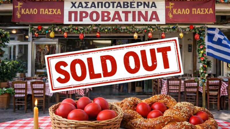 Πασχαλινό SOLD OUT στη “Προβατίνα”!