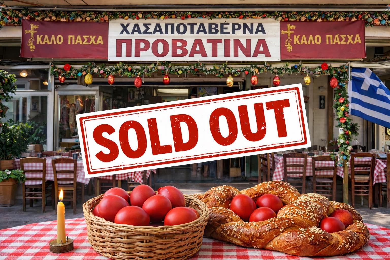 Πασχαλινό SOLD OUT στη “Προβατίνα”!