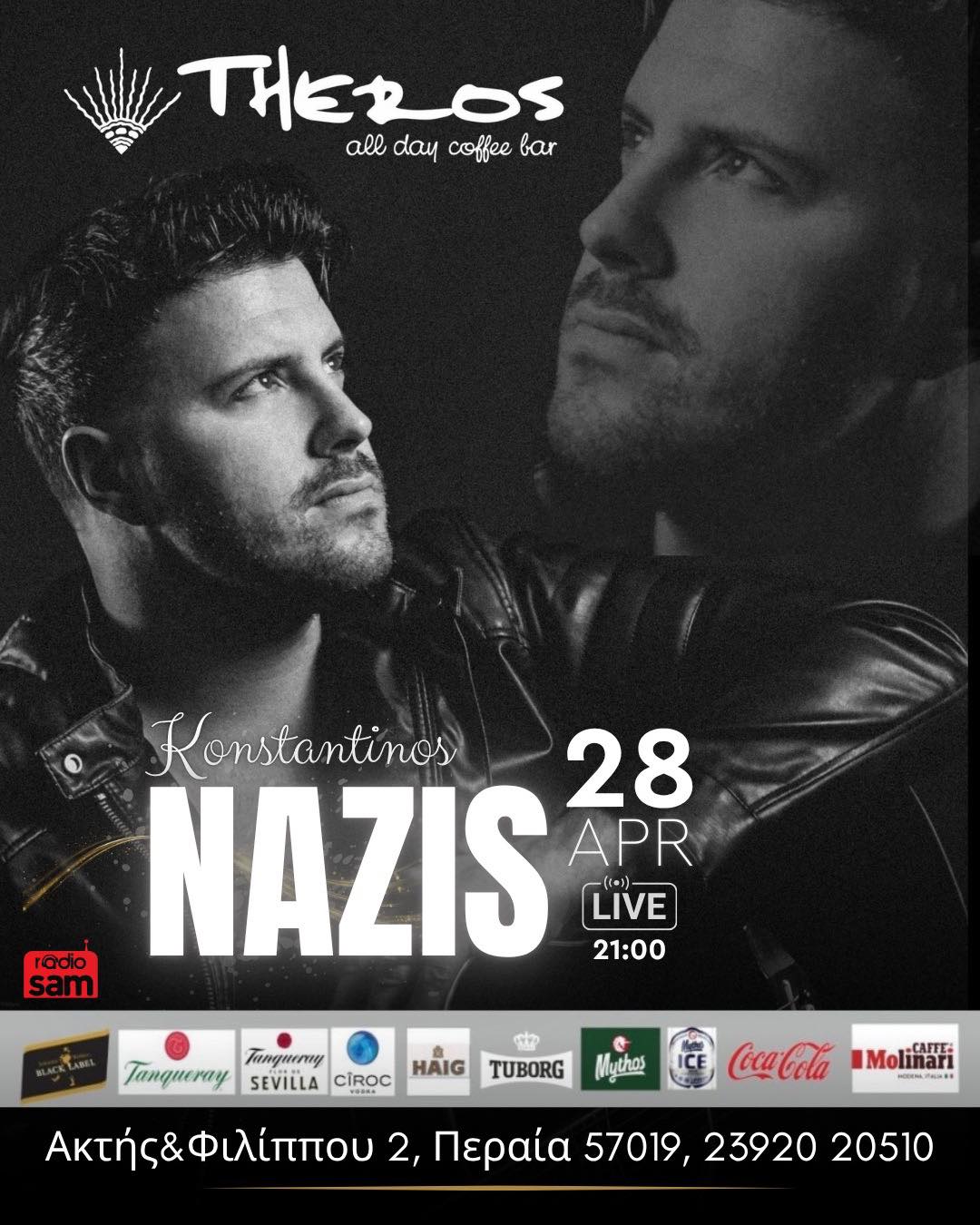 ΑΠΟΨΕ live στο Theros ο Κωνσταντίνος Νάζης!