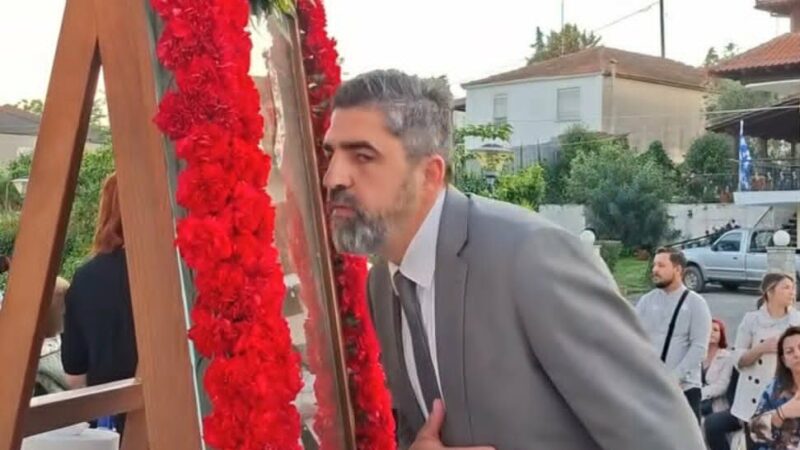 Στην Επανομή για τον Αγιο Αργύριο ο Φάνης Παπάς (ΒΙΝΤΕΟ)
