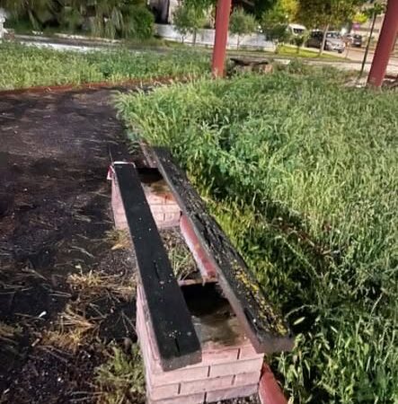 Σε κακά χάλια το κεντρικό πάρκο των Νέων Επιβατών (ΦΩΤΟΡΕΠΟΡΤΑΖ)