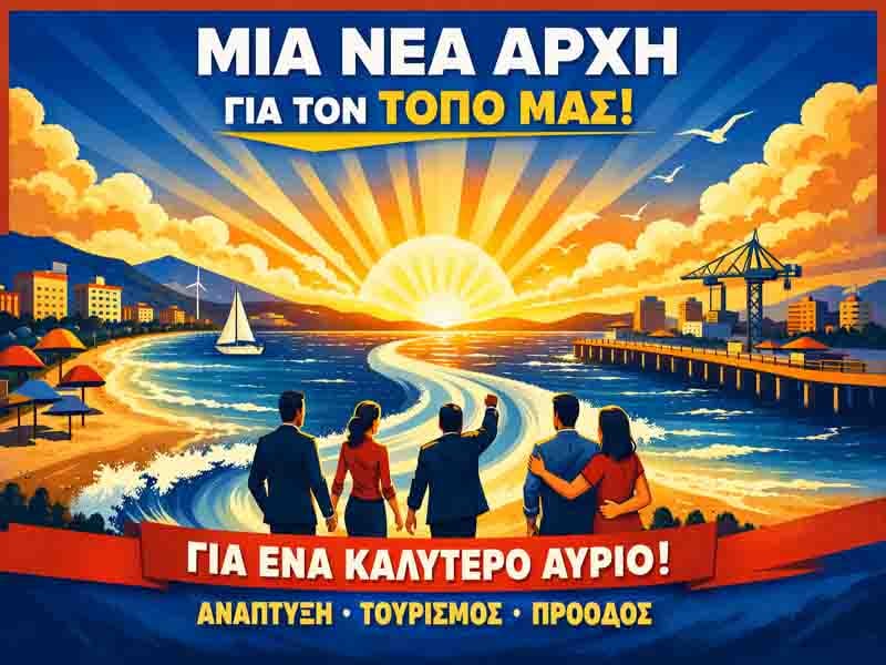 Ερχεται…Νέα Αρχή για τον Δήμο Θερμαϊκού!