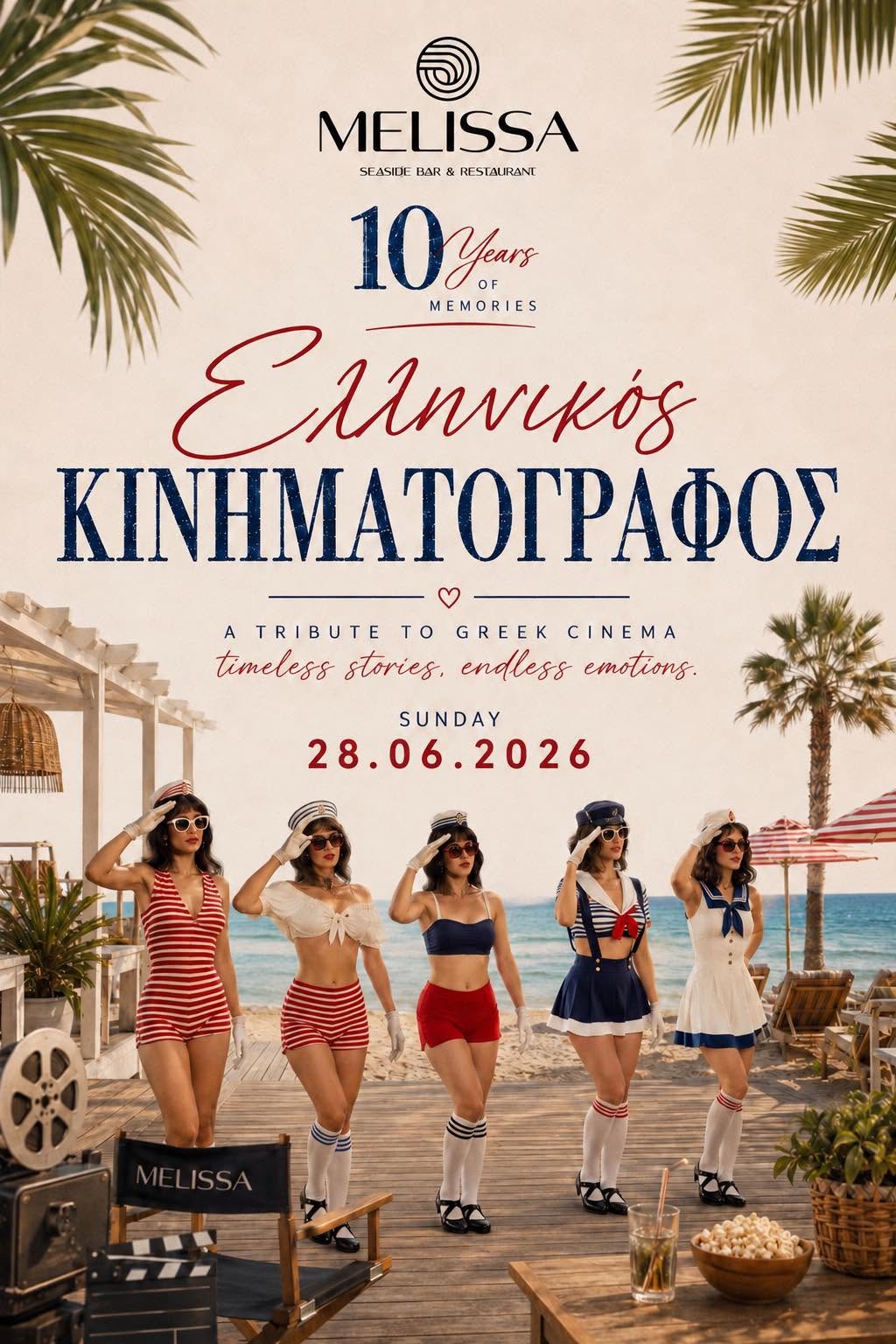 Ελληνικός κινηματογράφος αυτή την Κυριακή στο Melissa!