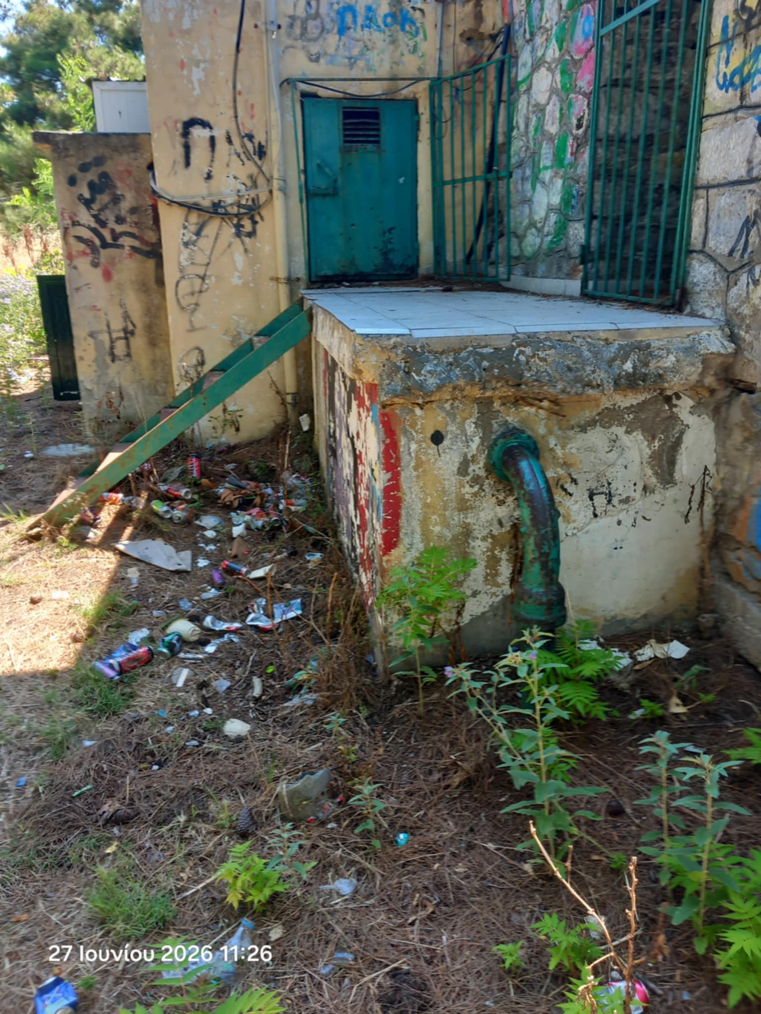 Απερίγραπτη κατάσταση στο υδραγωγείο των Ν. Επιβατών (ΦΩΤΟΡΕΠΟΡΤΑΖ)