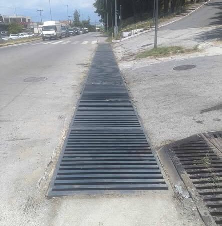 Εργασίες συντήρησης και σήμερα στη διασταύρωση των Ν. Επιβατών
