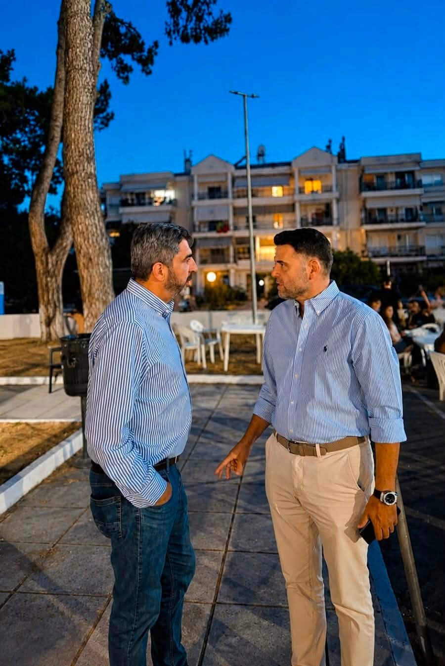 Τετ-α-τετ Παπά-Σαραφίδη στα “Επιβατιανά” (ΦΩΤΟΡΕΠΟΡΤΑΖ)