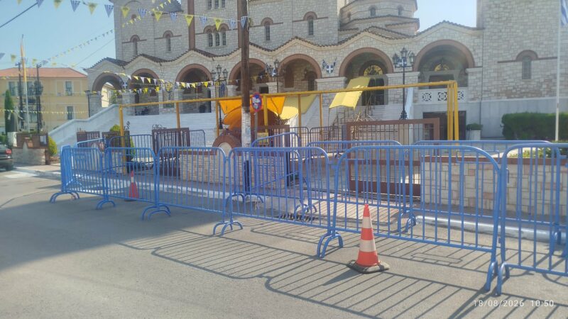 Στο φουλ οι προετοιμασίες για το πανηγύρι της Μηχανιώνας (ΦΩΤΟΡΕΠΟΡΤΑΖ)