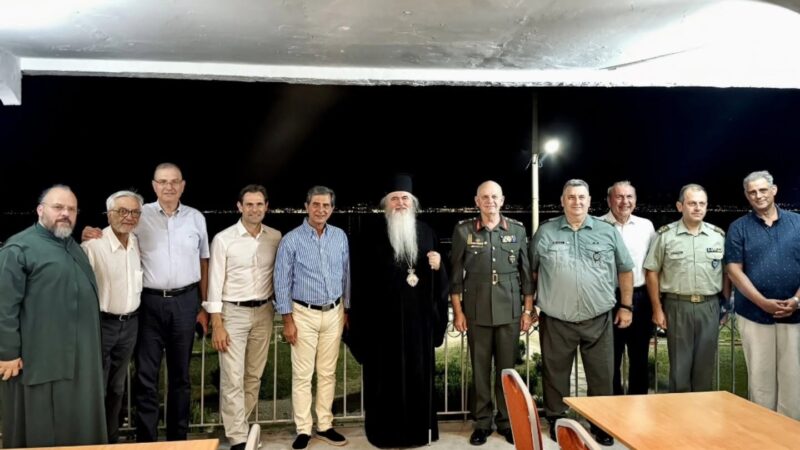 Ευλογία Ιουστίνου στα ΚΑΑΥ της Αγίας Τριάδας παρουσία Γκιουλέκα (ΦΩΤΟΡΕΠΟΡΤΑΖ)