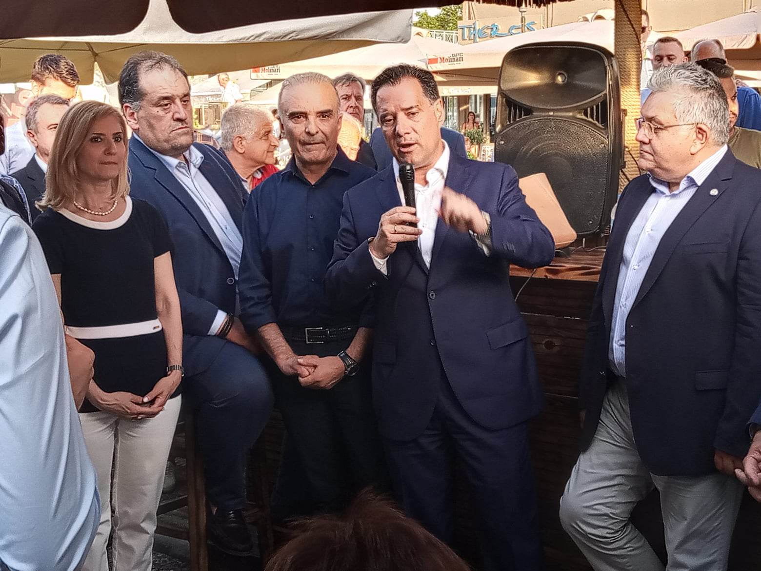 Ο Αδωνις επιστρέφει στον Δήμο Θερμαϊκού μετά από 3 χρόνια: “Ζείτε στη Νίκαια της Ελλάδας”, είχε πει (ΦΩΤΟΡΕΠΟΡΤΑΖ+ΒΙΝΤΕΟ)