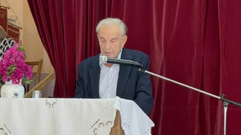 Εκδήλωση για την Περαία με ομιλητή Αλεξανδρή-Παρών ο Στέλιος Σαραφίδης (ΦΩΤΟΡΕΠΟΡΤΑΖ)